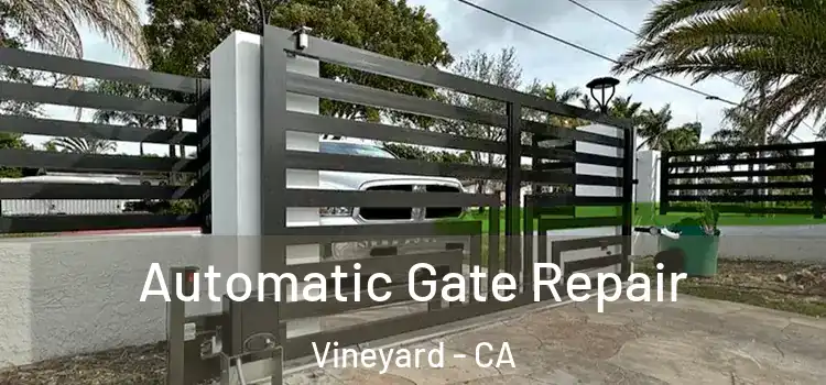 Automatic Gate Repair Vineyard - CA